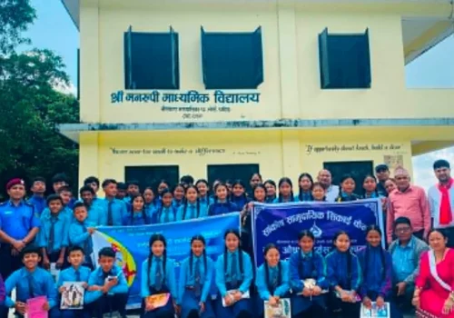 लागुपदार्थ दुर्व्यसनी र बालमैत्री स्थानीय शासनबारे मनरुपी माविका विद्यार्थीलाई अभिमुखिकरण