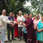 योग साधनासँगै मानवीय सेवामा बँगैचा योग साधना केन्द्रः बाढीपीडितका लागि ५० हजार ४० रुपैयाँ सहयोग