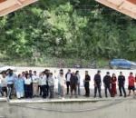 फुर्केखोलामा पुल निर्माणका लागि स्थलगत अध्ययन