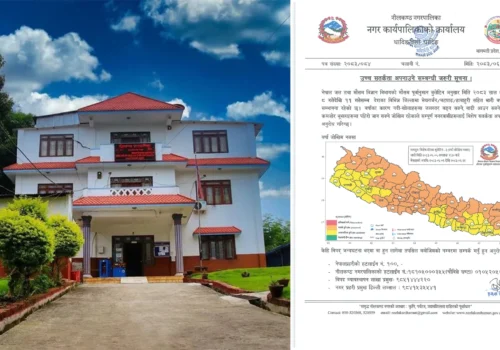 neelkantha nagapalika notice hot news भारी वर्षाको जोखिम : नीलकण्ठवासीलाई उच्च सतर्कता अपनाउन आग्रह