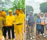 बाढीमा ज्यान गुमाएका सुवेदी र मगर परिवारलाई नीलकण्ठको सहयोग
