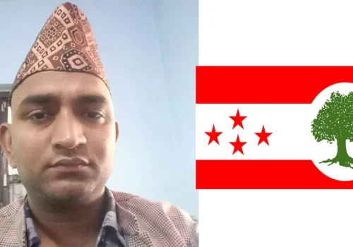नेपाली कांग्रेस महाधिवेशन प्रतिनिधिमा युवा खुलातर्फ सन्तोष बस्ताकोटीको उम्मेदवारी दर्ता