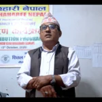 विद्यार्थीलाई आगामी दिनमा पनि सम्भव भएसम्म सहयोगलाई निरन्तरता दिने प्रतिबद्धता जनाउछु : कृष्ण बद्री पौडेल ।