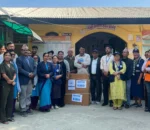 गजुरी प्राथमिक स्वास्थ्य केन्द्रलाई रु २८ लाखभन्दा बढीका स्वास्थ्य उपकरण सहयोग