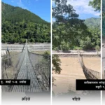 बाढीले क्षति पुर्‍याएका झोलुङ्गे पुल मर्मतपछि सञ्चालनमा, स्थानीयलाई आवतजावतमा सहज
