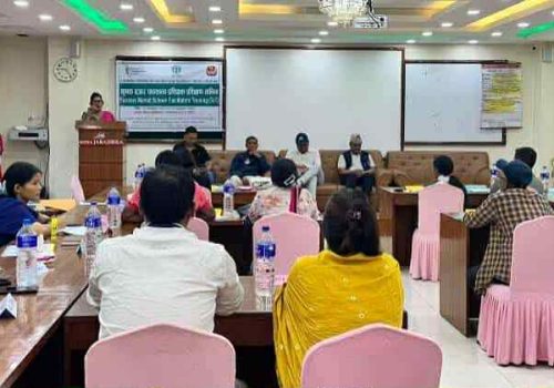 धादिङमा कृषक बजार पाठशाला सम्बन्धी प्रशिक्षक प्रशिक्षण तालिम सुरु 
