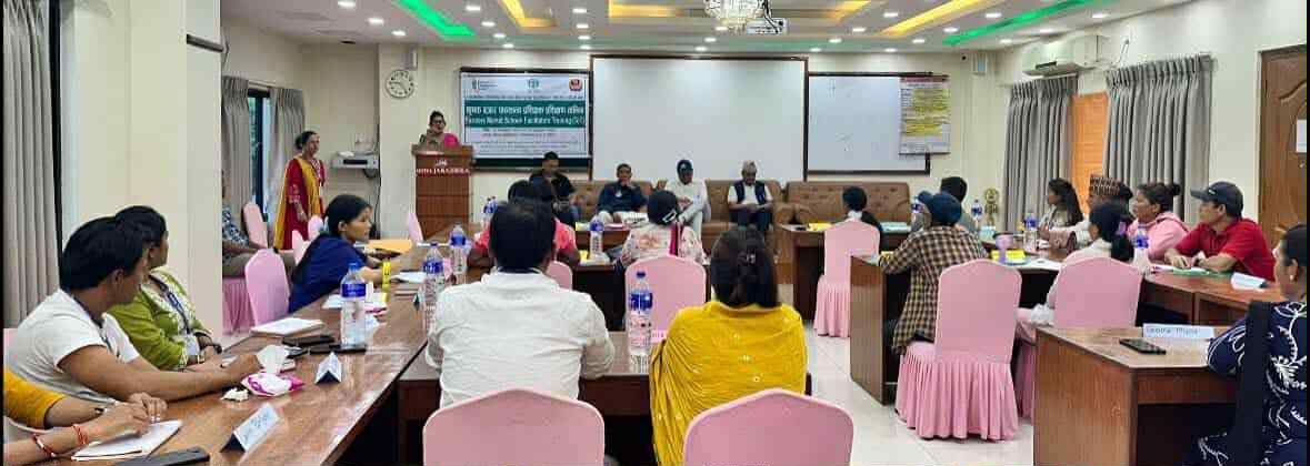 धादिङमा कृषक बजार पाठशाला सम्बन्धी प्रशिक्षक प्रशिक्षण तालिम सुरु 
