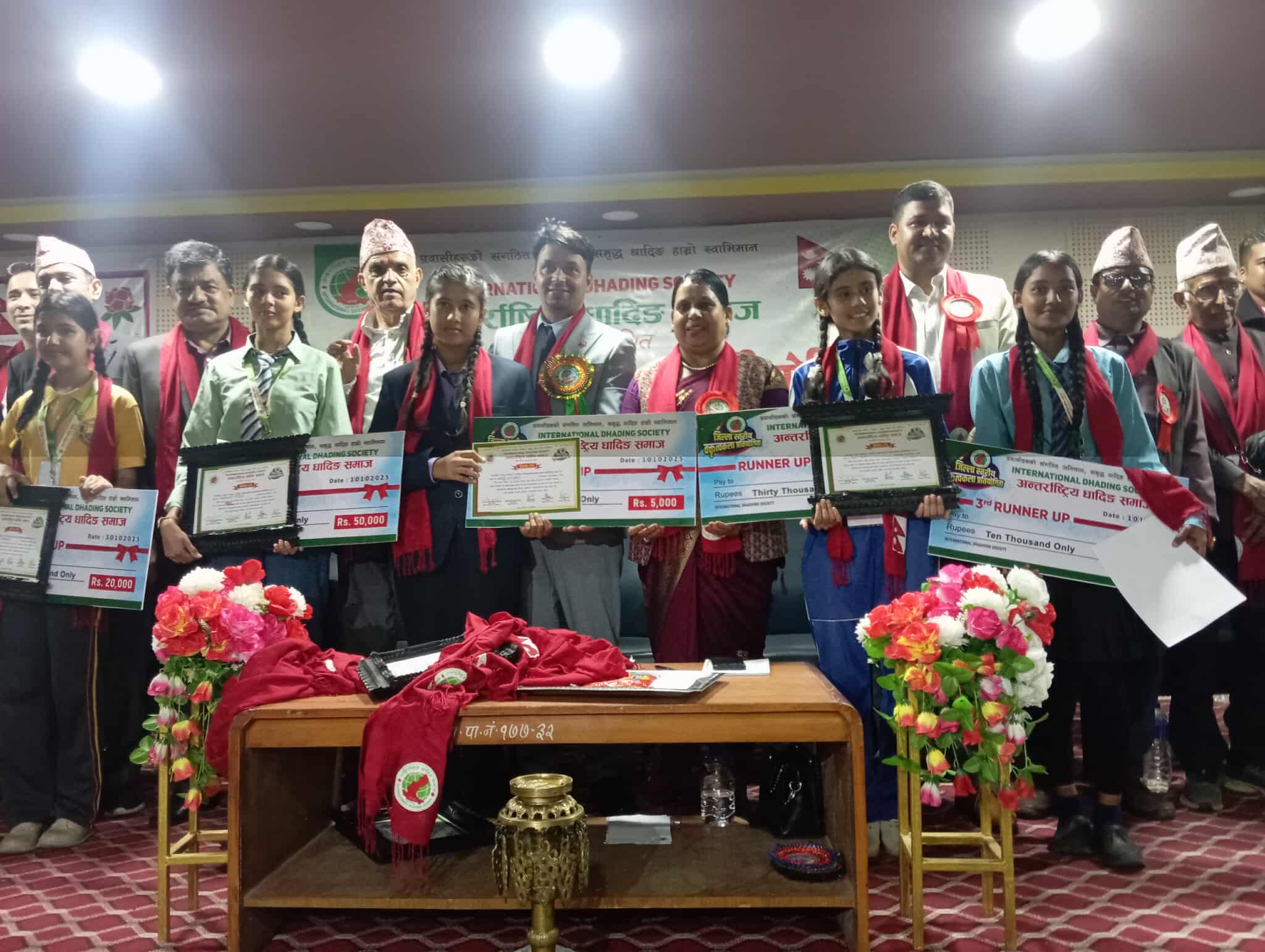 जिल्ला स्तरीय वक्तृत्वकला प्रतियोगितामा सञ्जिवनी पोखरेल प्रथम