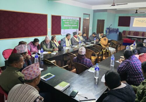 अपाङ्गता भएकाहरूको राजनीतिक सहभागिताबारे अन्तरक्रिया