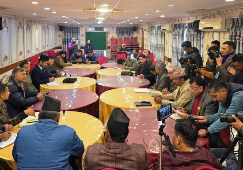 धादिङमा निर्वाचन शान्तिपूर्ण बनाउन ५ दलको साझा प्रतिवद्धता