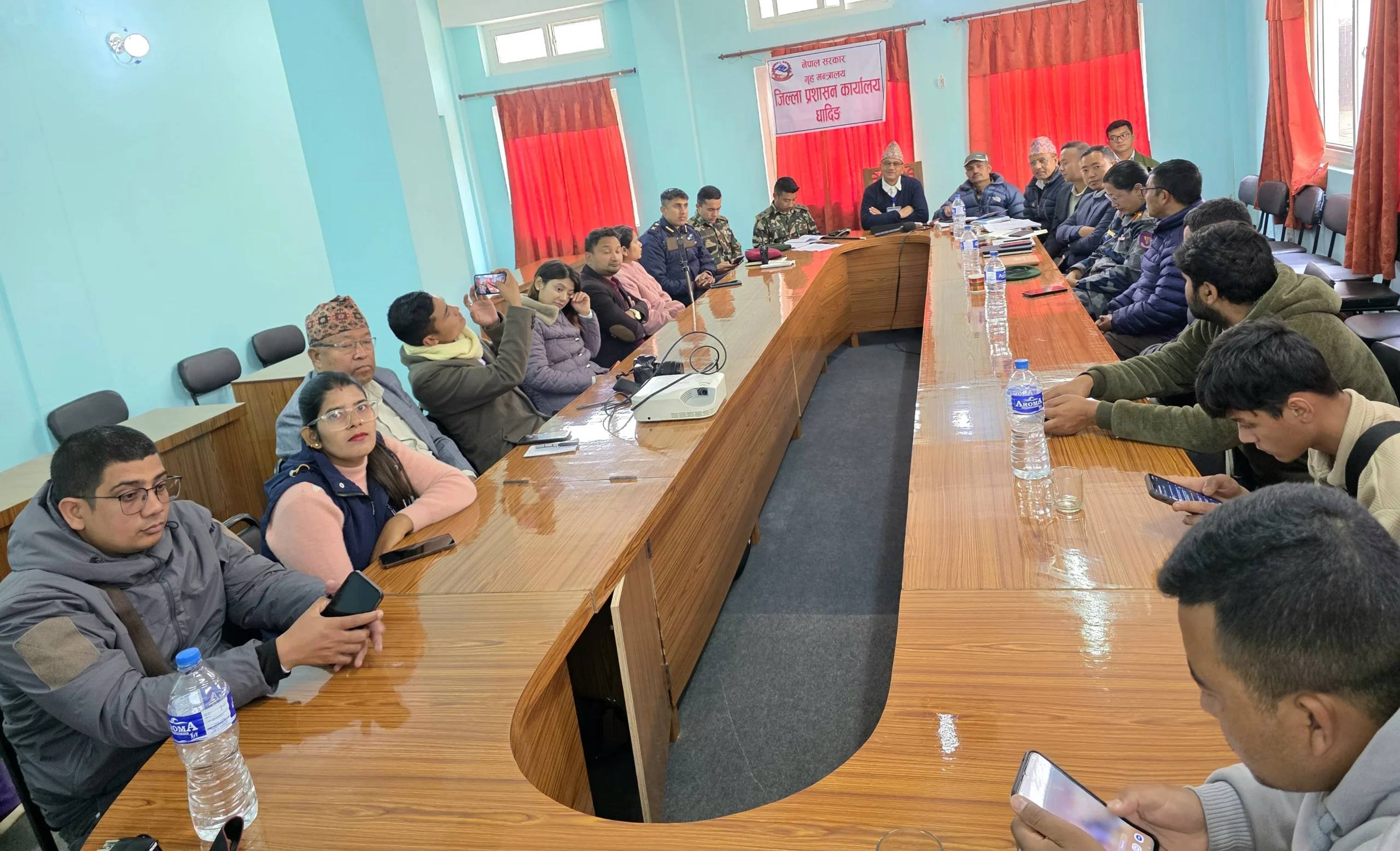 निर्वाचन आचारसंहिता पालना गर्न सुरक्षा समितिको अनुरोध
