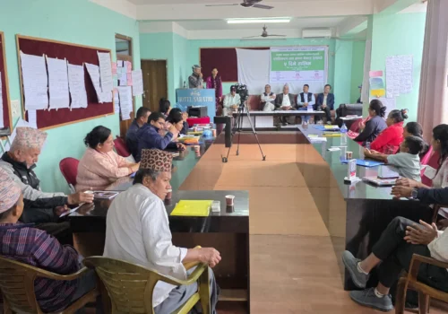 अपाङ्गता भएकाहरूको अधिकार सुनिश्चित गर्न धादिङमा ५ दिने तालिम 
