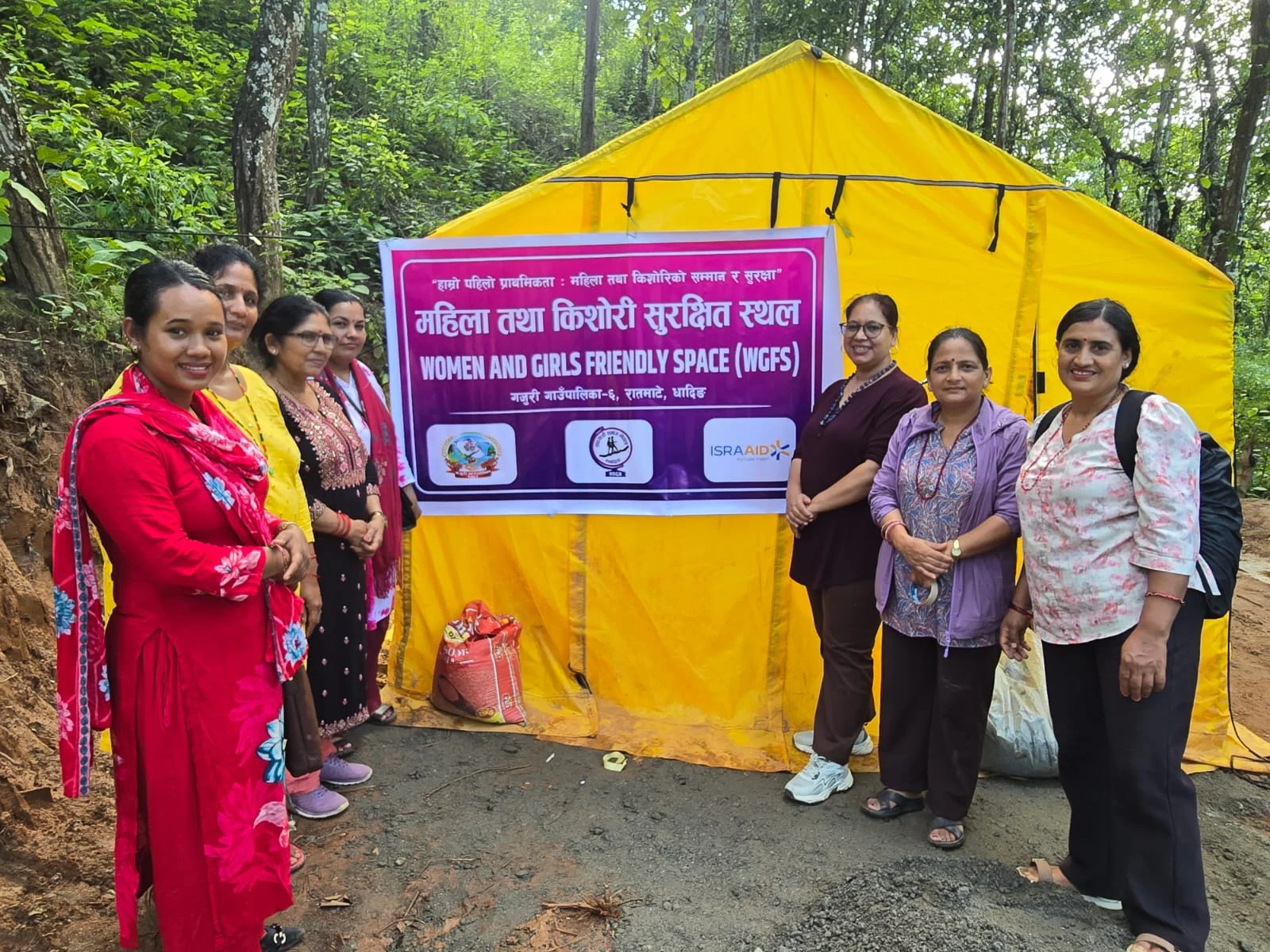 बाढी प्रभावित क्षेत्रमा महिला तथा किशोरी सुरक्षित स्थान सञ्चालन