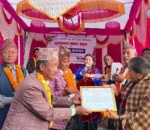 गुम्दीमा गाउँको विकासमा सहयोग गर्ने ५८ जना सम्मानित