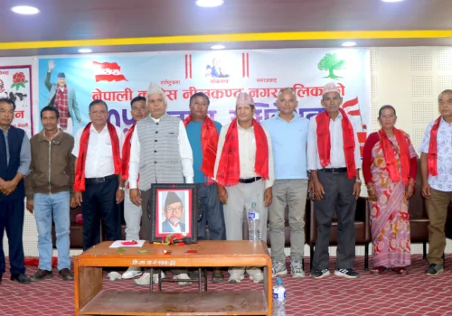 नियमित महाधिवेशन पक्षधर कांग्रेस नीलकण्ठ नगरसभापतिमा पदम पोखरेल