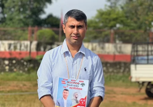 कांग्रेस धादिङ २ को सभापतिमा राजन बुर्लाकोटी विजयी
