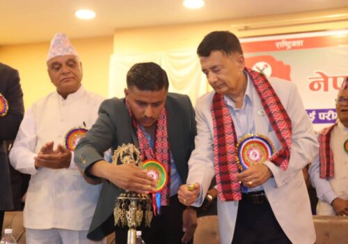 एसईईमा उत्कृष्ट नतिजा ल्याउने विद्यार्थीहरूलाई नेवि संघ काभ्रेको सम्मान