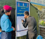 मंगलटारमा यात्रु सहायता कक्ष स्थापना