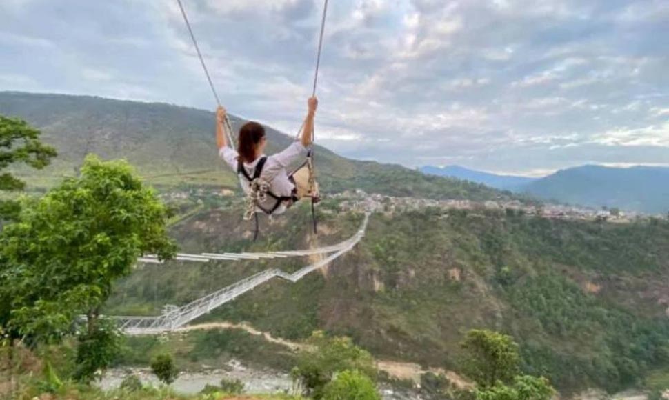 विश्वकै दोस्रो अग्लो बन्जीमा नेपालकै अग्लो लिङ्गेपिङ पनि सञ्चालन | Seto ...